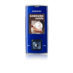 Samsung SGH-J600V Manuel utilisateur