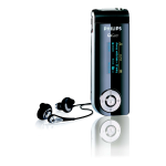 Philips SA179/00 Baladeur audio &agrave; m&eacute;moire flash Manuel utilisateur