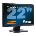 iiyama PROLITE E2208HDS-2 Manuel utilisateur