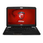 MSI GX70 3BE-003FR Manuel utilisateur