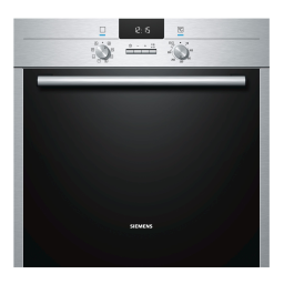 Siemens HB63AS521 Four Manuel utilisateur | Fixfr