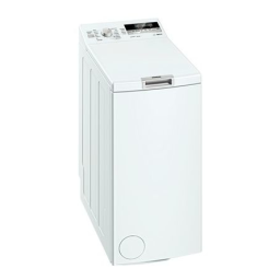 Siemens WP12T445IT Washing machine Manuel utilisateur | Fixfr