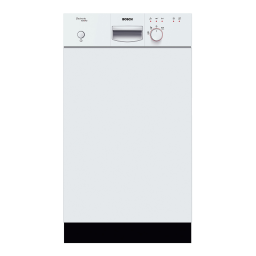 Bosch Lave-vaisselle: Mode d'emploi + Chat IA | Fixfr
