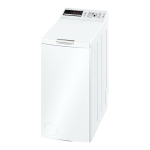 Bosch WOT24494 Washing machine Manuel utilisateur