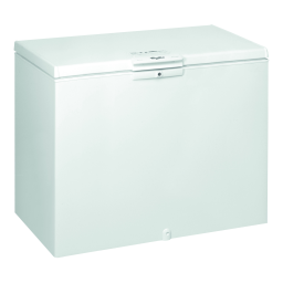 Whirlpool WHE28333 Freezer Manuel utilisateur | Fixfr