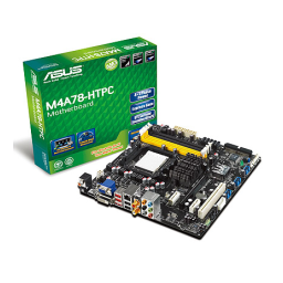 Asus M4A78-HTPC Motherboard Manuel utilisateur | Fixfr