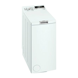 Siemens WP12T454BY Washing machine Manuel utilisateur | Fixfr
