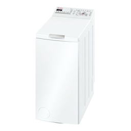 Bosch WOT24254 Washing machine Manuel utilisateur | Fixfr