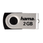 Hama 00094140 &quot;Rotate Mini&quot; High Speed FlashPen, USB 2.0, 2 GB, 100X Manuel utilisateur