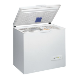 Whirlpool WH3200 A+ Freezer Manuel utilisateur | Fixfr