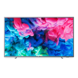 Philips 65PUS6523/12 6500 series Téléviseur Smart TV ultra-plat 4K UHD LED Manuel utilisateur | Fixfr