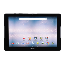 Acer Iconia One 10 B3-A30 : Manuel d'utilisation + IA | Fixfr