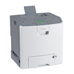 Lexmark C734DN Manuel utilisateur