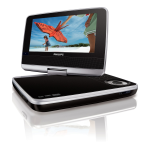 Philips PD7040/12 Lecteur de DVD portable Manuel utilisateur