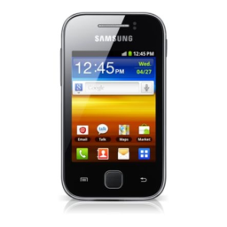 Samsung Galaxy Y GT-S5360 : Mode d'emploi + IA Chat | Fixfr