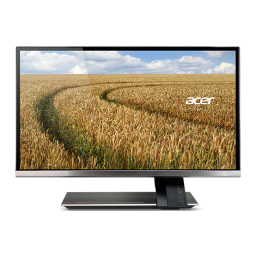 Acer S276HL Manuel Utilisateur | AI Chat & PDF | Fixfr