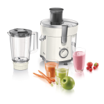 Philips HR1845/30 Viva Collection Blender et centrifugeuse Manuel utilisateur