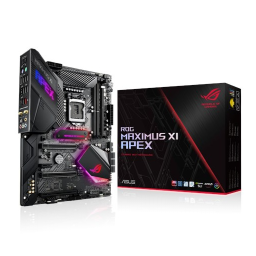 Asus ROG MAXIMUS XI APEX Motherboard Manuel utilisateur | Fixfr