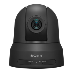 Sony SRG-X120 Manuel utilisateur | Fixfr