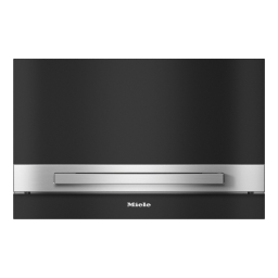 Miele DGD 7635 Four vapeur haute pression Manuel utilisateur | Fixfr