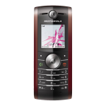 Motorola W208 Manuel utilisateur