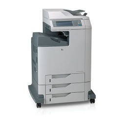 HP COLOR LASERJET CM4730 MFP Manuel du propriétaire | Fixfr