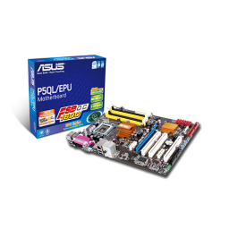 Asus P5QL/EPU Motherboard Manuel utilisateur | Fixfr