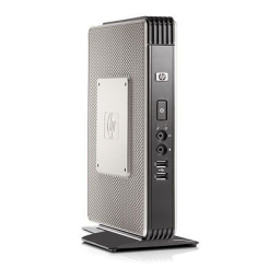 HP GT7725 THIN CLIENT Manuel utilisateur | Fixfr