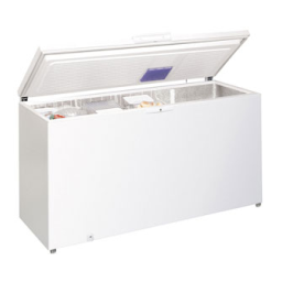 Whirlpool AFG 674 DGT Freezer Manuel utilisateur | Fixfr