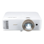 Acer V6520 Projector Manuel utilisateur