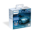 Philips 11972UE2X2 Ultinon Essential LED Lampe pour &eacute;clairage avant Manuel utilisateur
