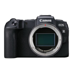 Canon EOS RP Manuel utilisateur | Fixfr