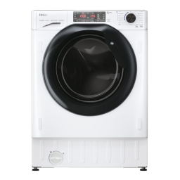 Haier HW90B416FWB Front Loading Washing Machine Manuel utilisateur | Fixfr