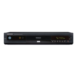 Samsung DVD-HR725 Manuel utilisateur | Fixfr