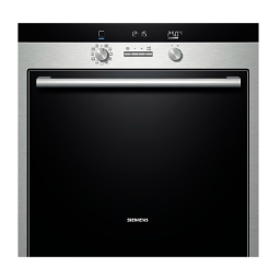 Siemens HB75GB560F Four Manuel utilisateur | Fixfr