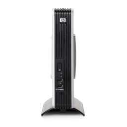 HP Compaq t5725 Thin Client Manuel utilisateur | Fixfr