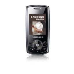 Samsung SGH-J700G/W Manuel utilisateur | Fixfr