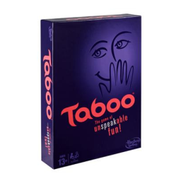 Hasbro Taboo Manuel utilisateur | Fixfr