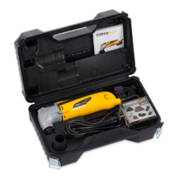 Powerplus POWX1346 OSCILLATING MULTITOOL 300W Manuel du propriétaire | Fixfr
