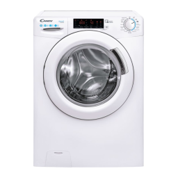 Candy CS159TWME/1-47 Front Loading Washing Machine Manuel utilisateur | Fixfr