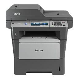 Brother MFC-8950DW Monochrome Laser Fax Mode d'emploi | Fixfr