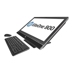 HP EliteOne 800 G1 : Chat IA et téléchargement PDF | Fixfr