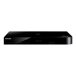 Samsung BD-H8909S Manuel utilisateur | Fixfr