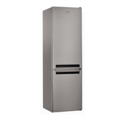 Whirlpool BSF 9152 OX Fridge/freezer combination Manuel utilisateur | Fixfr