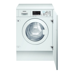 Siemens WK14D540FF Lave-linge séchant Manuel utilisateur | Fixfr