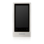 Samsung YP-P3JCS Manuel utilisateur