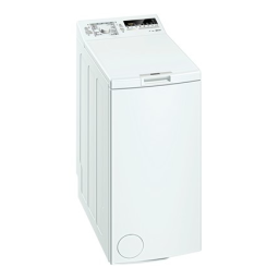 Siemens WP12T254BY Washing machine Manuel utilisateur | Fixfr