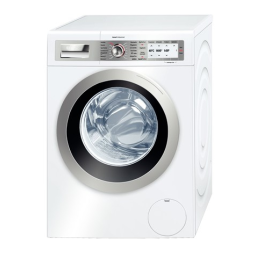 Bosch WAY28742 Manuel utilisateur | Fixfr