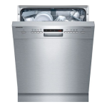 Siemens SN48M541EU Lave-vaisselle Manuel utilisateur