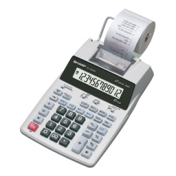 SHARP EL-1750PIIIGY : Chat IA et PDF | Fixfr